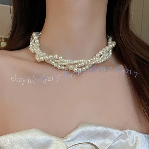 Collana girocollo donna fili - 4,