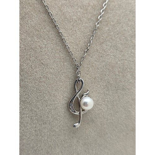 Collana perle argento - collana,