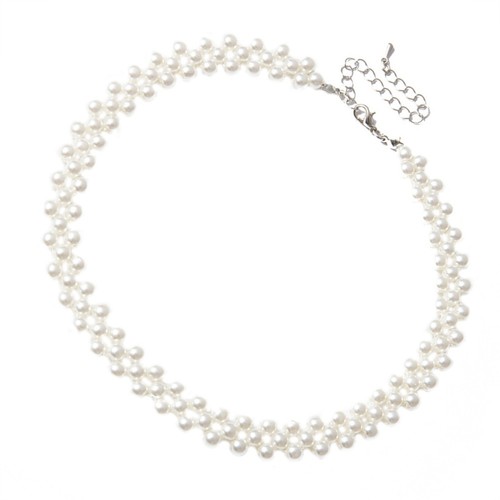 Collana perle moda - di,