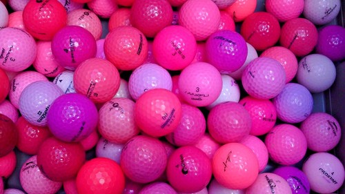 Palline golf rosa marche - 20,