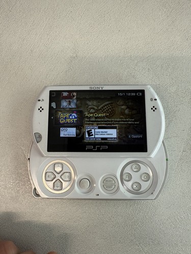 Psp pearl white con molti - psp,