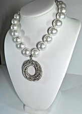 Perle finte bianche 10 mm con