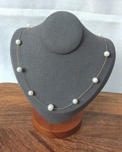 Natural freshwater pearl - pearl, wire