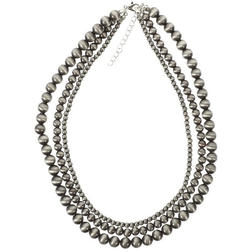 Collana perle strati - collana,