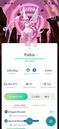 Pogo shiny palkia have - pogo✨shiny, o