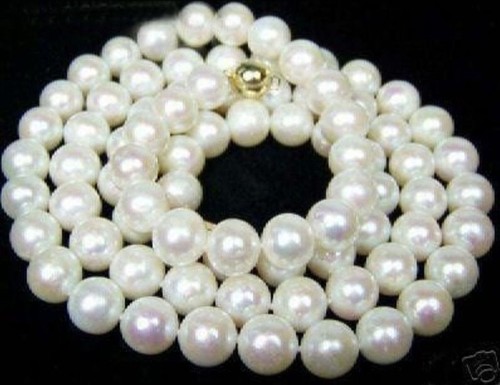 Collana perle bianche - perle,