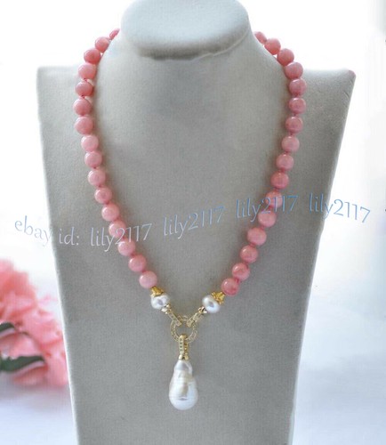Collana con ciondolo perle