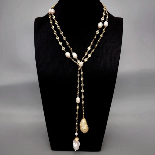 Collana lunga catenina rosario