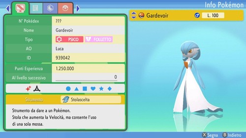 Gardevoir shiny 6iv battle - 6iv,