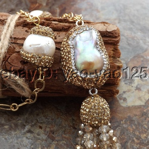 Collana con ciondolo cristallo