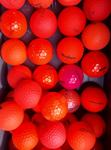 Palline golf rosse - 20, da