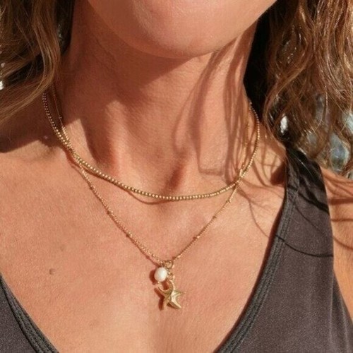 Collana con ciondolo - , stella