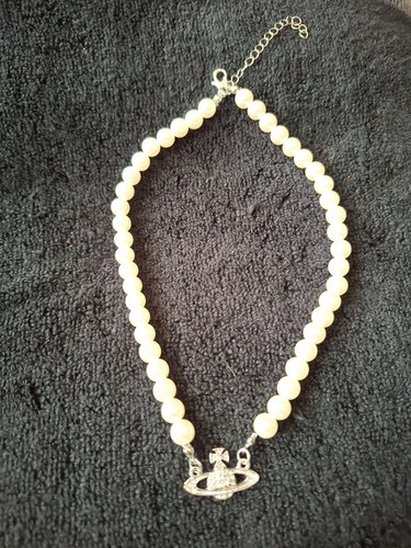 Lovely pearl necklace - necklace, with