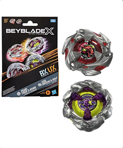 Beyblade dual pack pearl - beyblade-x,