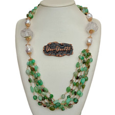 Collana di perle Keshi bianche