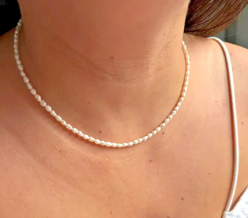 Collana aaa vera perle acqua - aaa,
