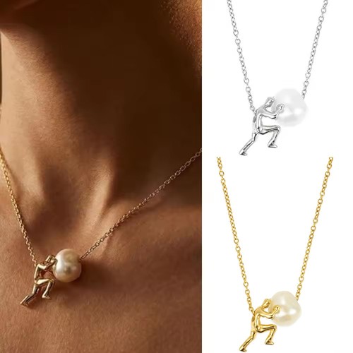 Collana sisifo per - sisifo, uomo