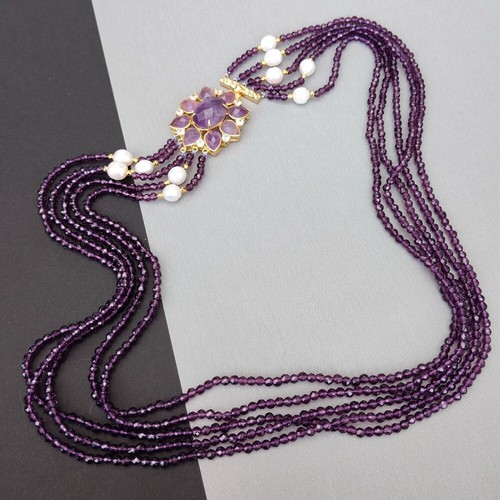 Collana perle bianche - perle,